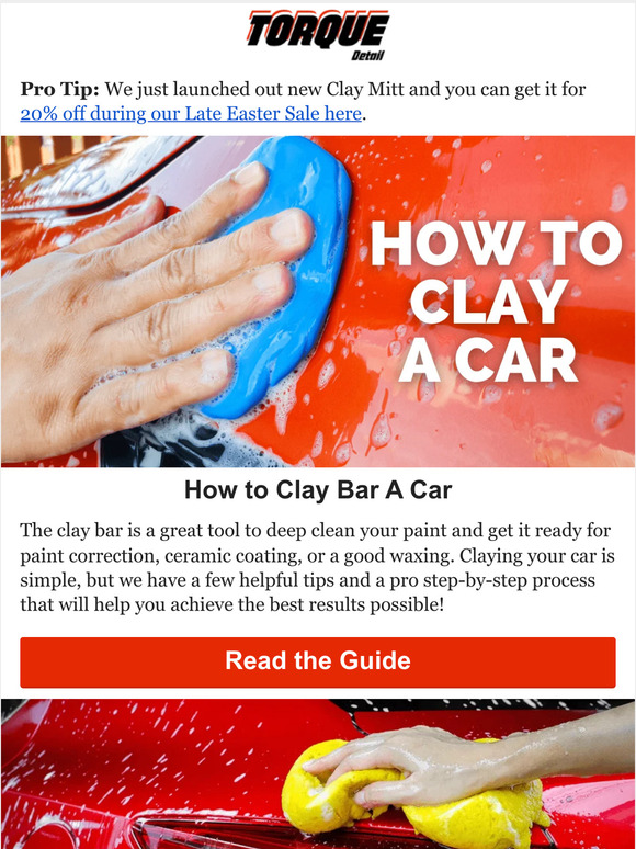 Torque Detail How to Clay Bar a Car & Why You Should Milled