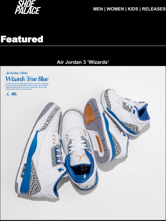 the blue 3s