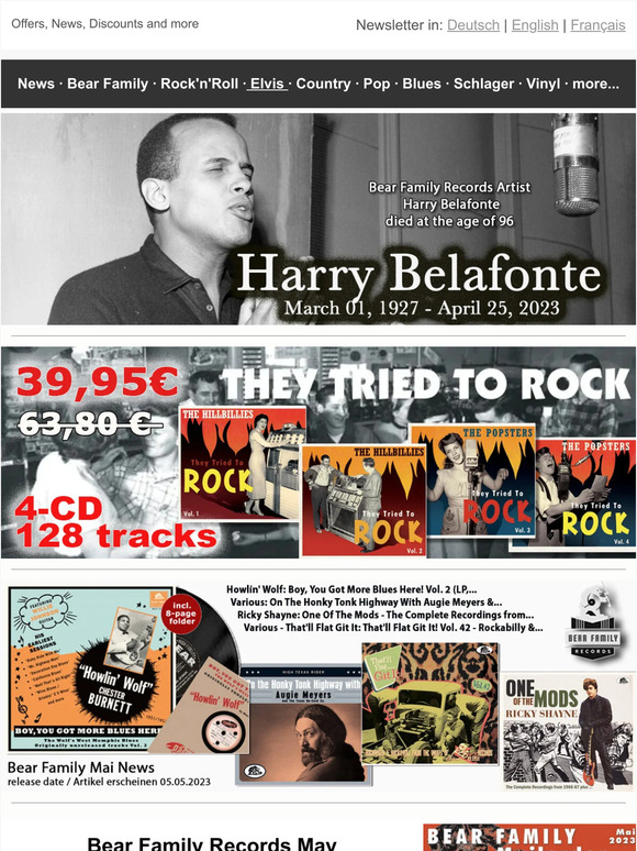 🐻 Record Store Day Specials