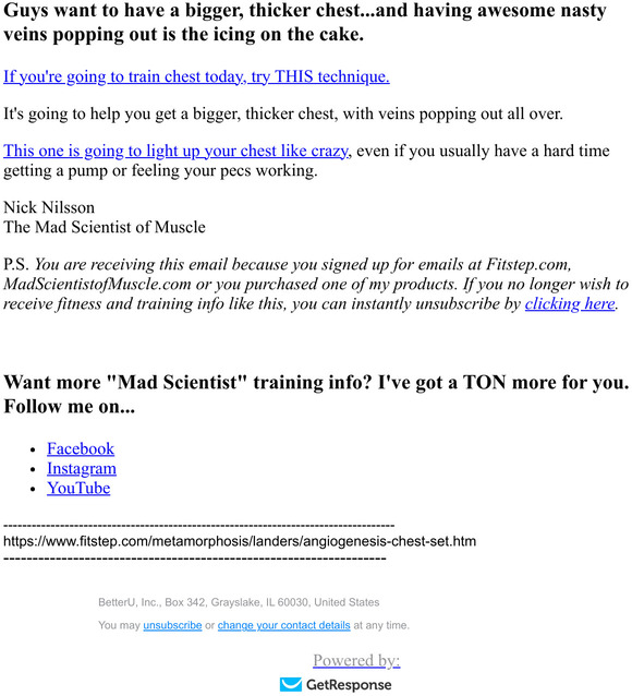 Los Mejores Ejercicios De Los Que Ha Oido Jamas Get thick, veins