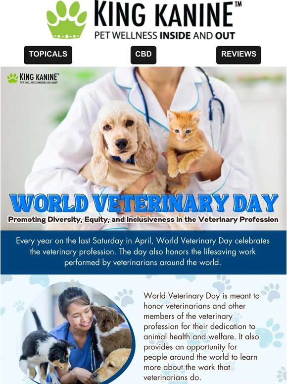🩺🐶 World Veterinary Day 🩺🐶