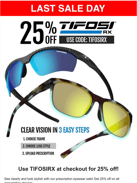 Prescription Eyewear Sale: 25% for a limited time 👓