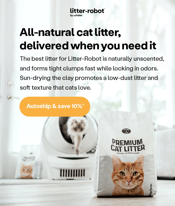 All-natural cat litter, delivered when you need it