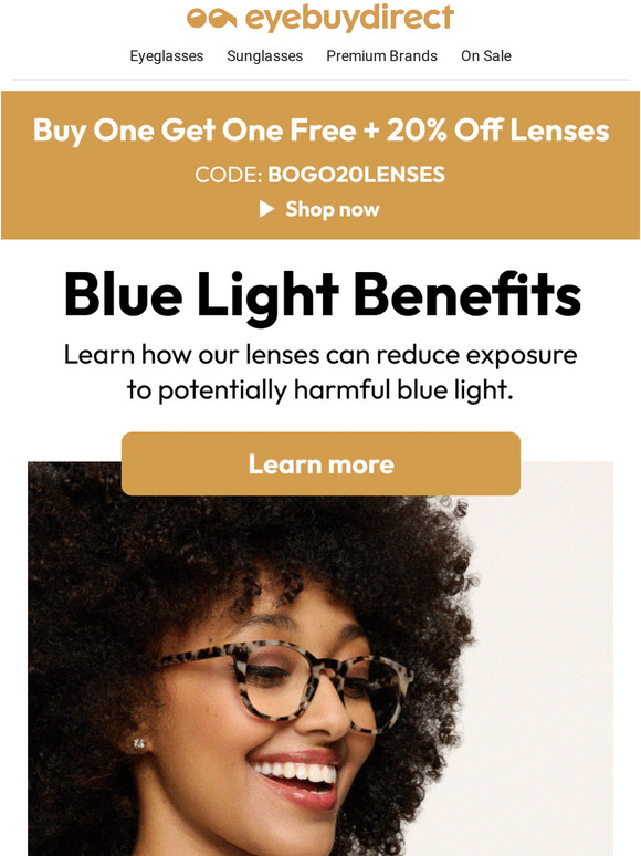 eyebuydirect Your guide to blue light ️🤓 Milled