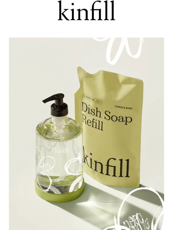 kinfill x Kinto water bottle