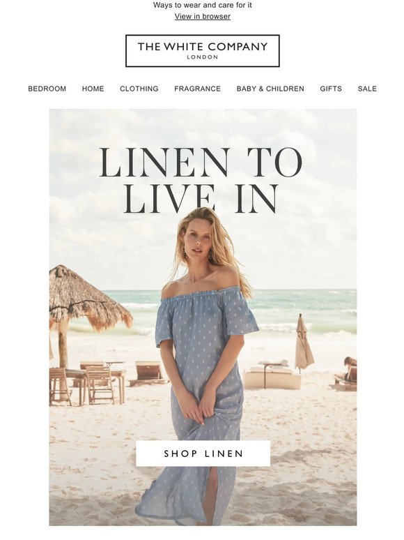 Linen to live in