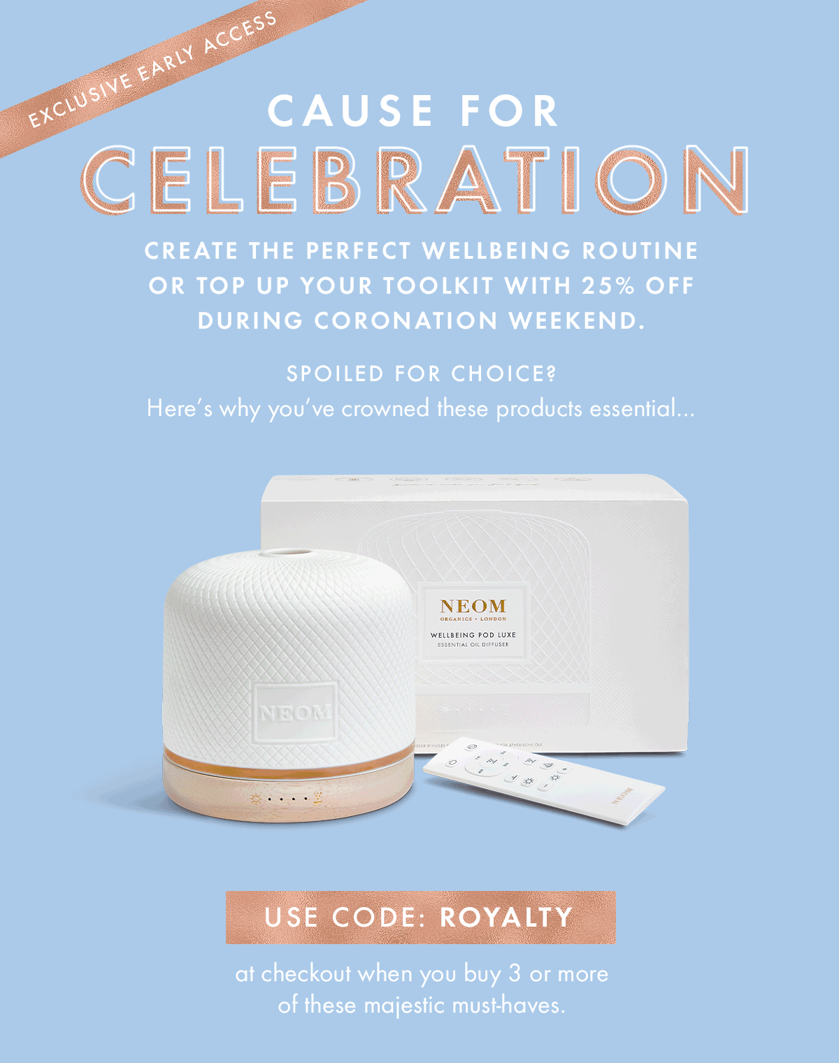 NEOM Organics 25 OFF Exclusive early access Milled