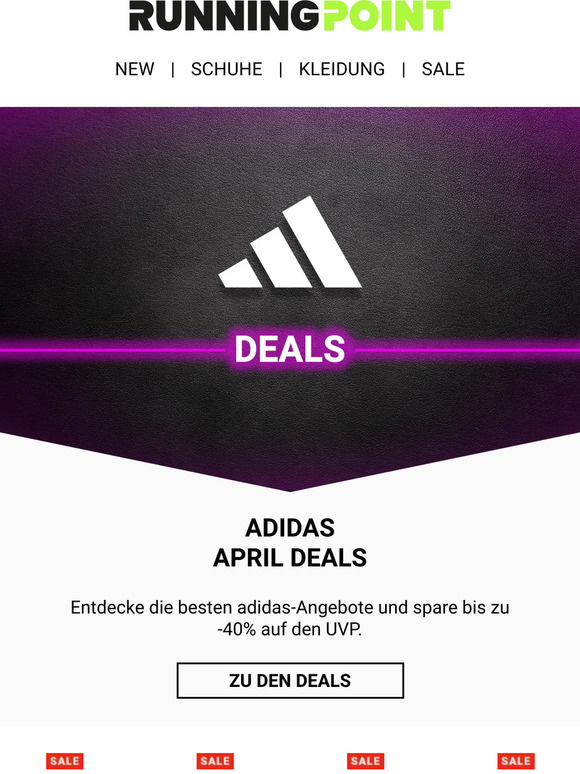 Nicht verpassen: ⚡ ADIDAS April Deals ⚡