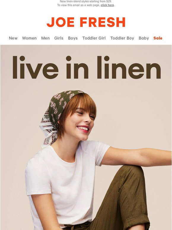 Linen is Back ☀️