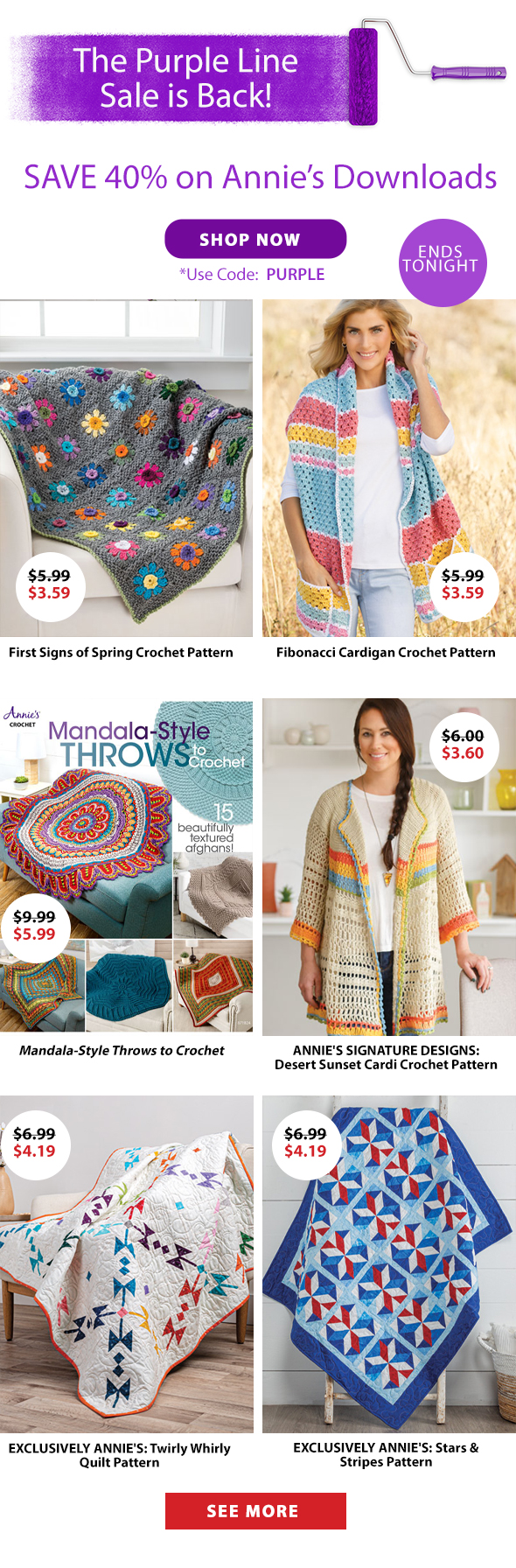 Annie's Save 40 on downloads! Milled