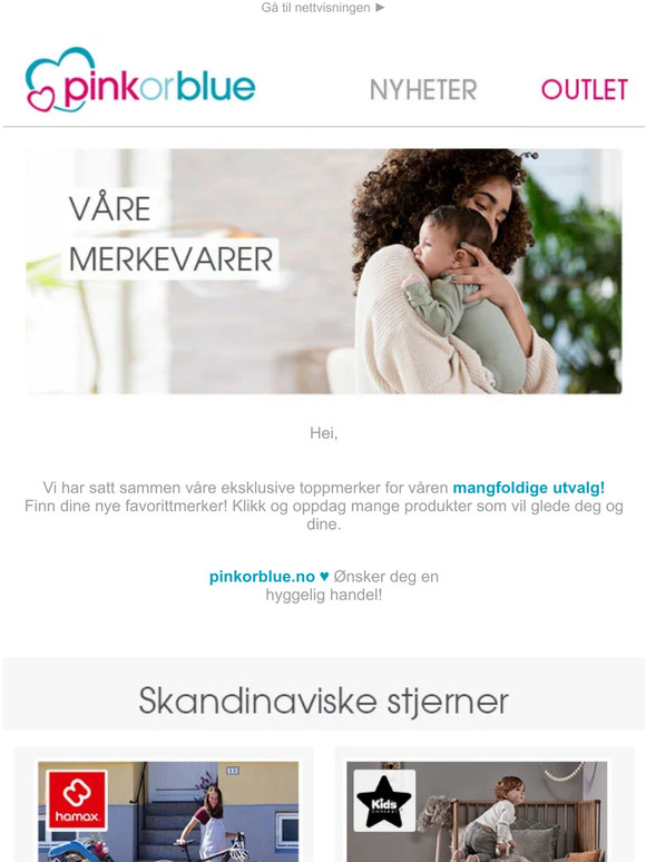 Oppdag våre merker!
