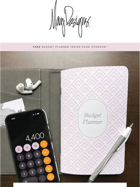 May Designs: FREE Budget Planner Inside Pages 💰 | Milled