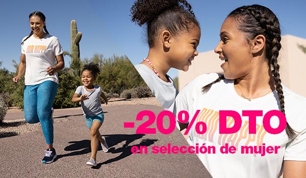 20% de descuento en artículos seleccionados de mujer
