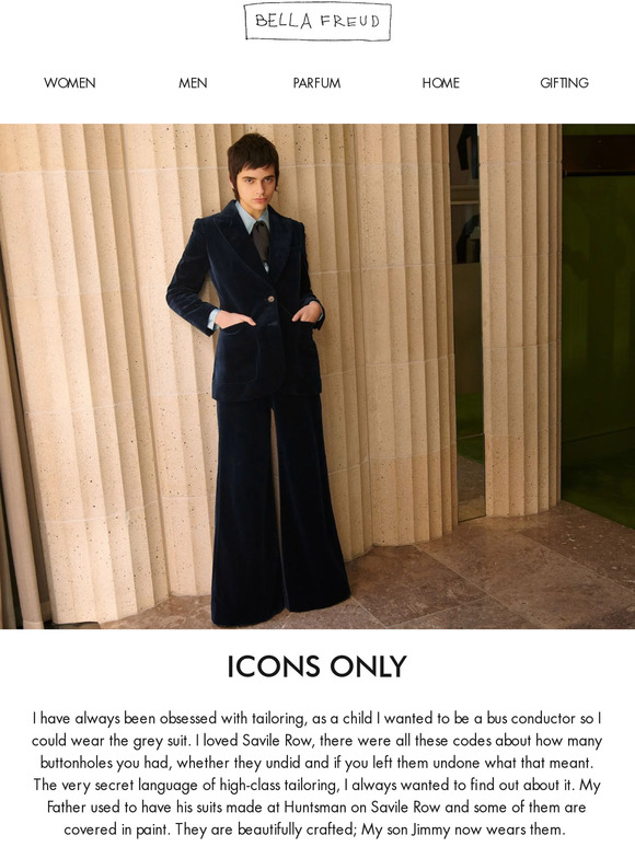 Bella Freud on Tailoring
