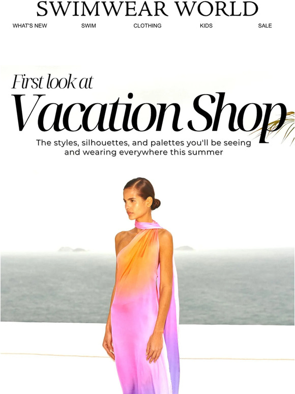 Swimwear World Your Vacation Shopping List 🧳 Milled