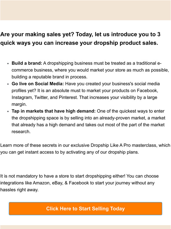 Are you making sales yet? We have a few expert tips to help you grow! 💸⚡