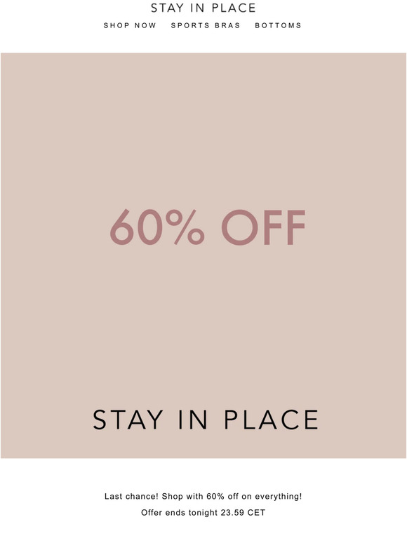 LAST CHANCE - MID SEASON SALE