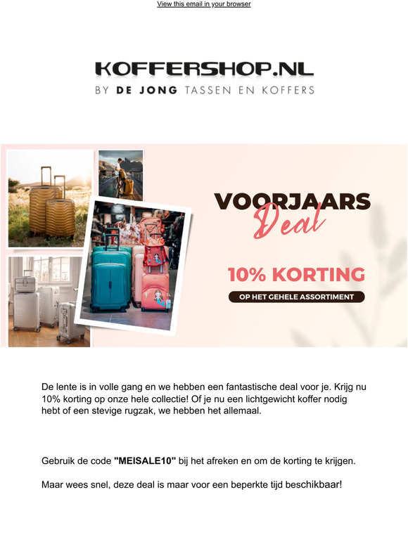 Heb jij gebruik gemaakt de voorjaarsdeal?🌸