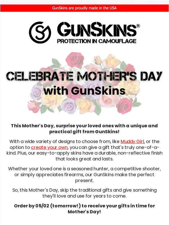 Mother's Day with GunSkins 🌸