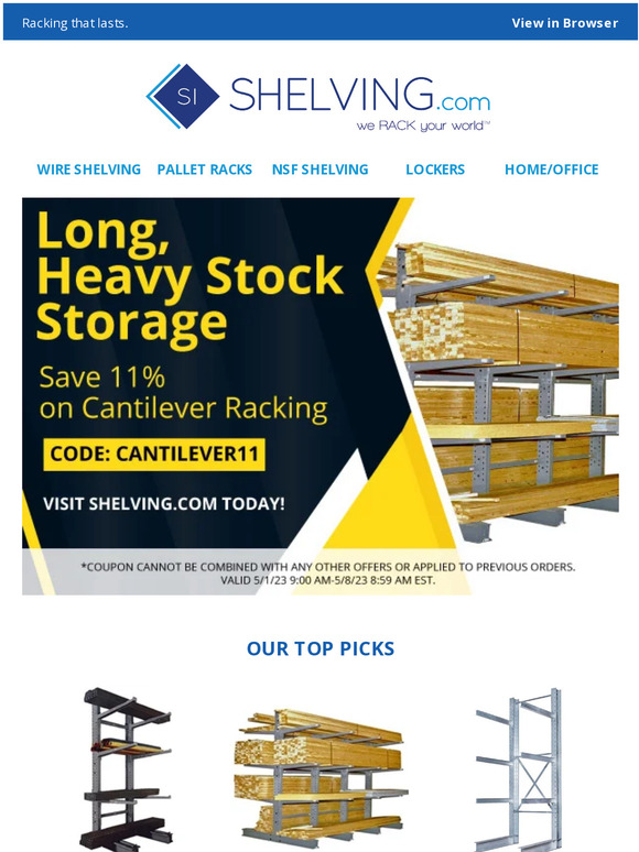 Long Stock Storage