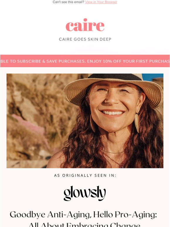 —, Goodbye Anti-Aging, Hello Pro-Aging