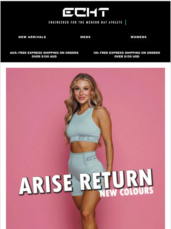 NEW ARRIVALS: ARISE RETURN