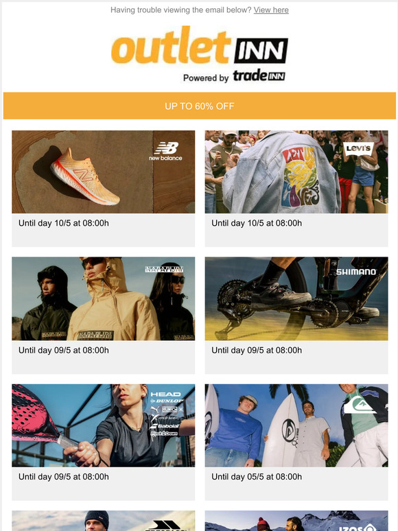 SHIMANO, NAPAPIJRI, Levi s Â®, NEW BALANCE