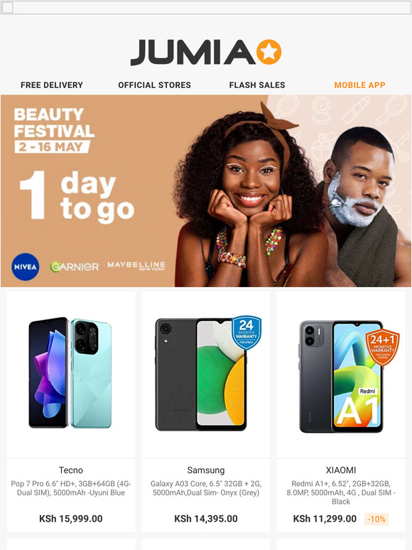 Jumia Kenya Take a look at our Topsellers and what has been restoked