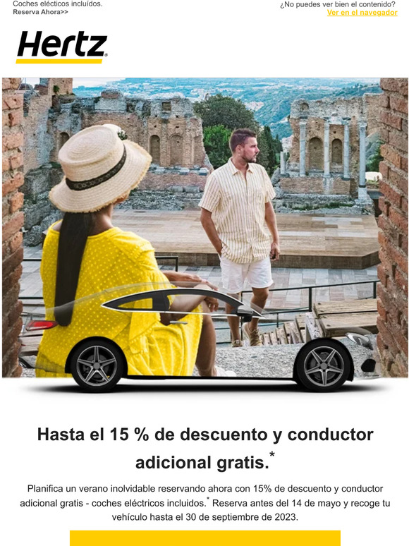 Ahorra 15% en tu alquile