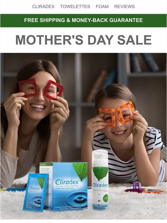 😍Celebrate Mother's Day with 20% OFF