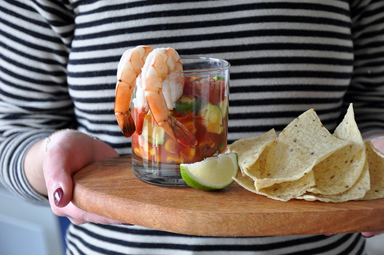 Mexican blue shrimp