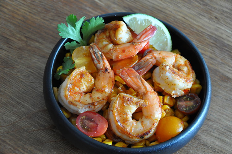 Mexican blue shrimp