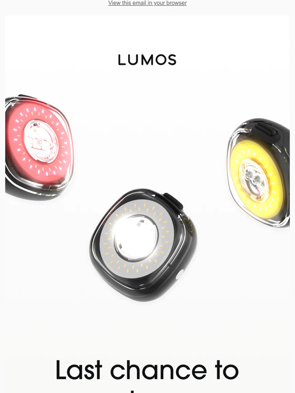 Ends Soon: Get Your Lumos Firefly Before It's Too Late