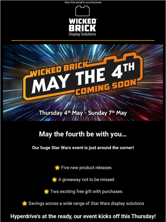 May the Fourth be with you... 💫