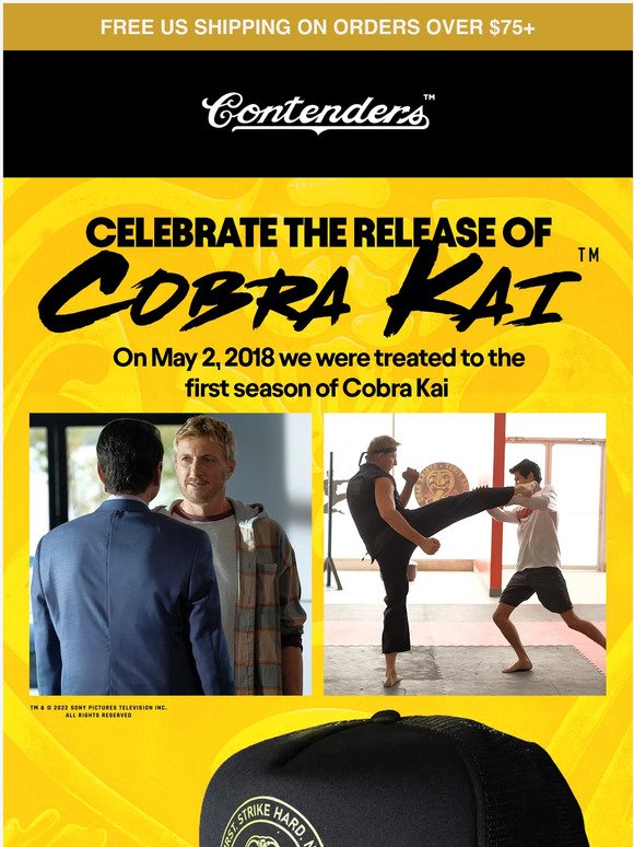 Celebrate Cobra Kai with Restocked Trucker!