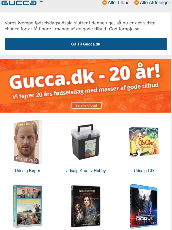 Sidste chance - fødselsdagsudsalget slutter i denne uge