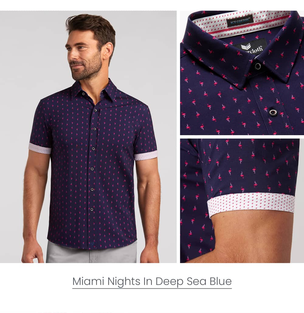 Miami Nights In Icy Cotton