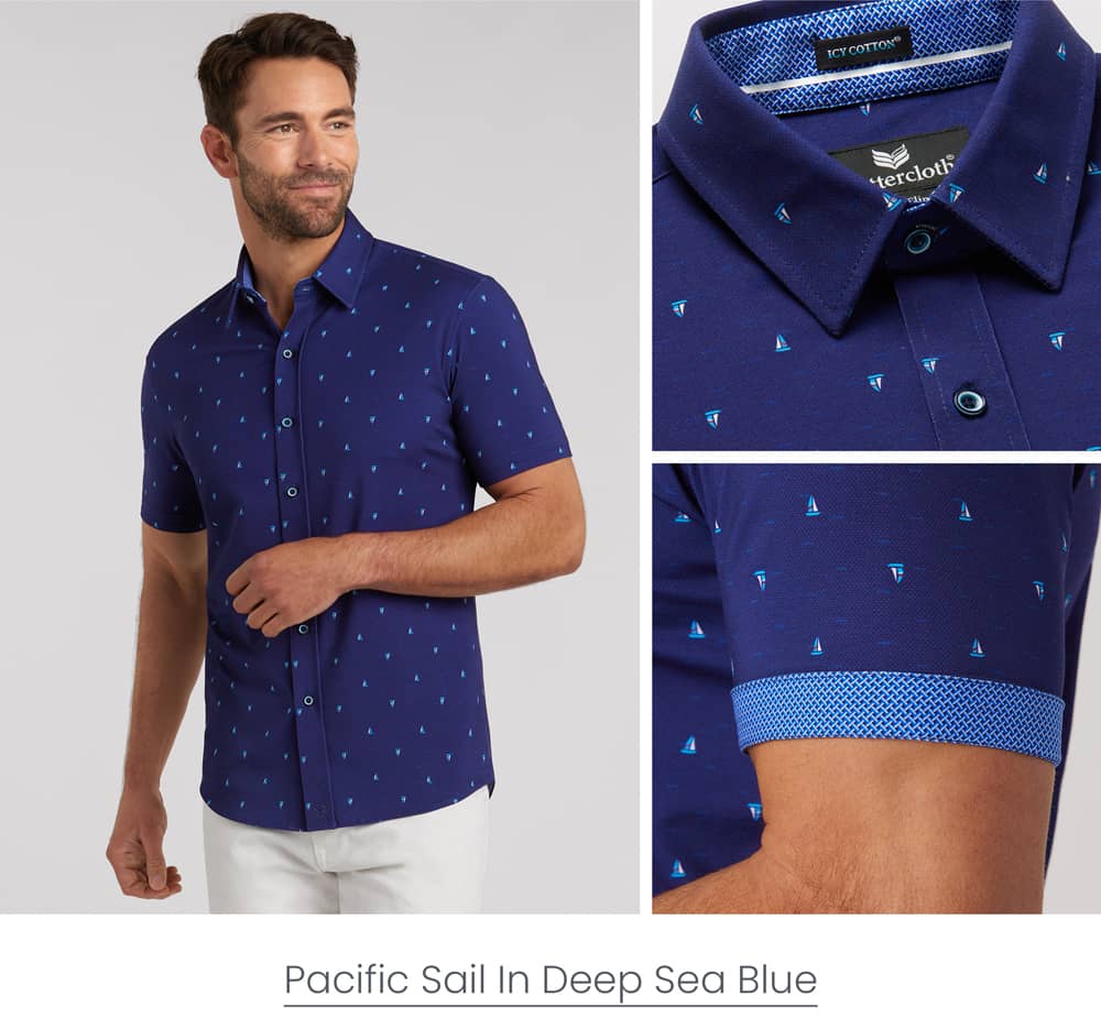 Pacific Sail In Icy Cotton