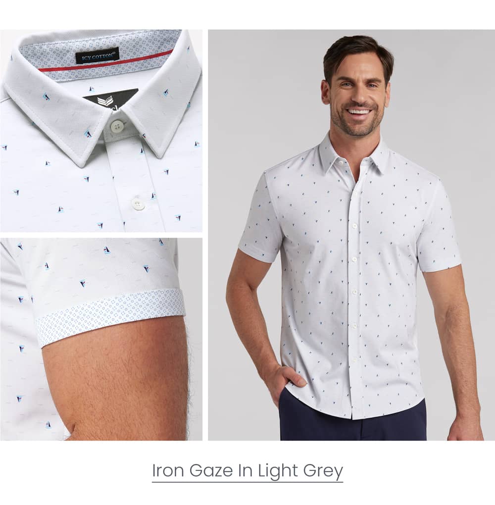 Iron Gaze In Icy Cotton
