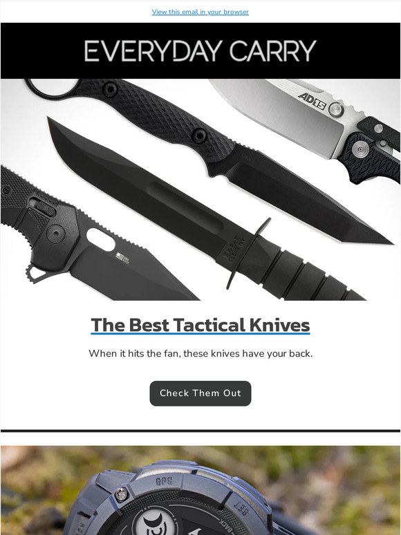 Everyday Carry The Best Tactical Knives 🔪 Milled