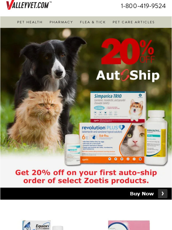 Choose AutoShip and SAVE: Offer from Zoetis