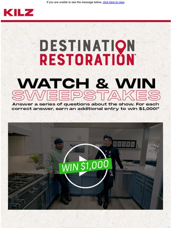 🤩 Watch and WIN a chance at $1,000