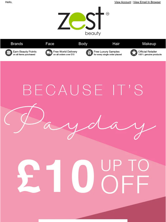Payday Discounts 💕