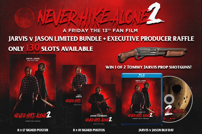 Friday the 13th Exclusive Never Hike Alone BluRay Movie Bundle LAST selling WEEK!