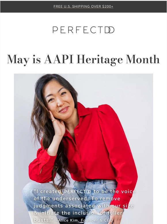 Inclusivity Series featuring Alice Kim, Founder of PerfectDD