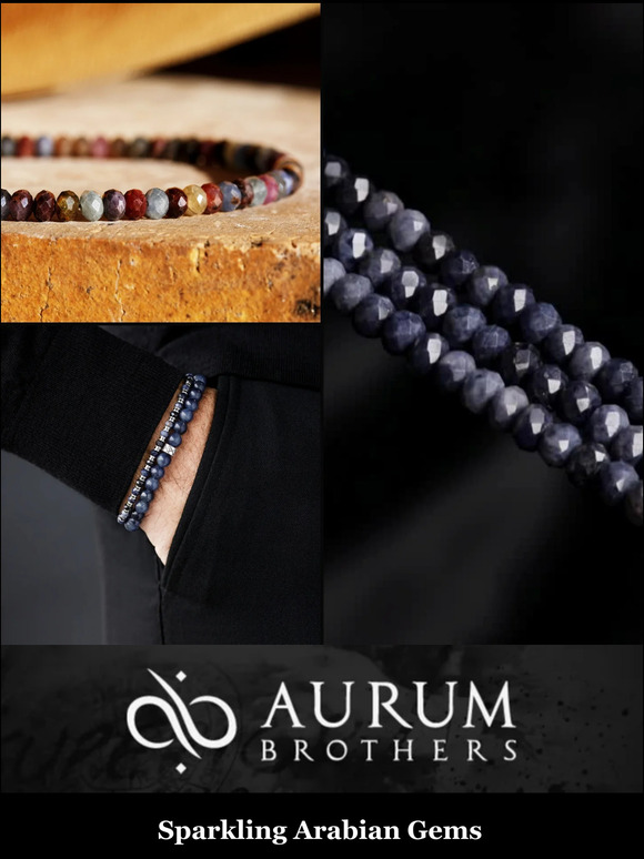 Aurum Brothers: Stack and Sparkle: Re-discover our Arabian Gemstone 