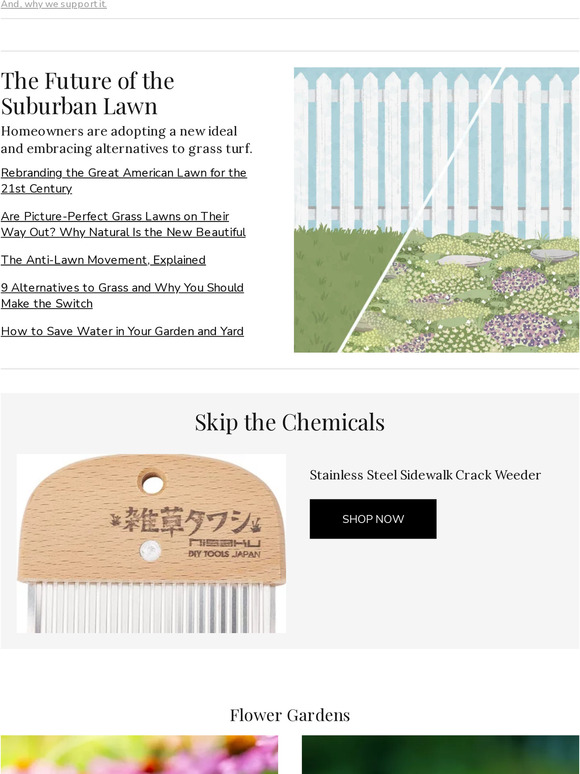 Better Homes and Gardens: How the Great American Lawn Is Evolving for