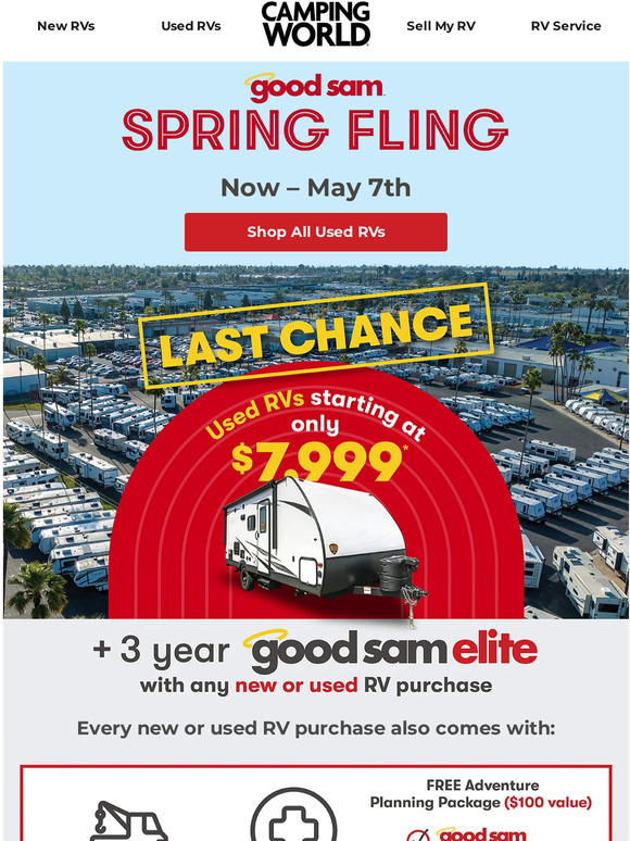 Camping World Shop 16,000 used RVs starting at just 7,999 Milled