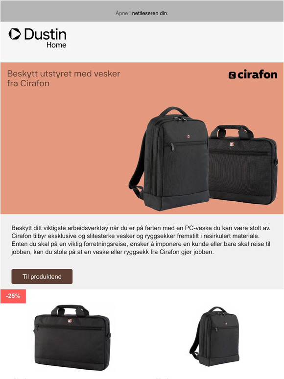 Leter du etter en trendy og holdbar dataveske?