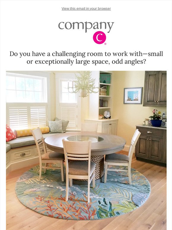 Find your perfect rug in the perfect size